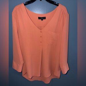 🪸Fred David Women's Blouse•L•Coral